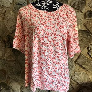 Time & Tru 3/4 Sleeve Top XXL